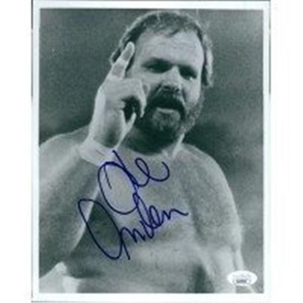 WCW Wrestler Ole Anderson AWA Signed Photo
