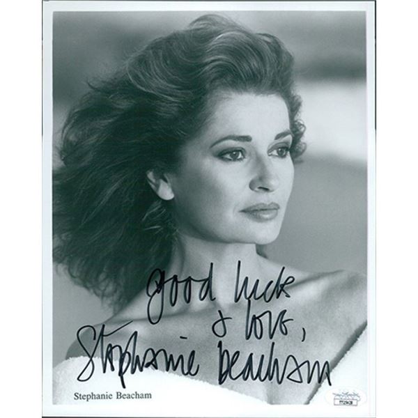 Dracula A.D. 1972 Stephanie Beacham Actress Signed Photo JSA Authenticated
