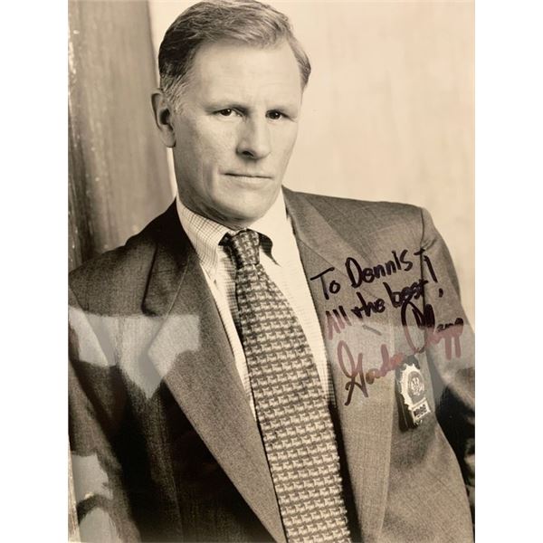 NYPD Blue Gordon Clapp signed photo