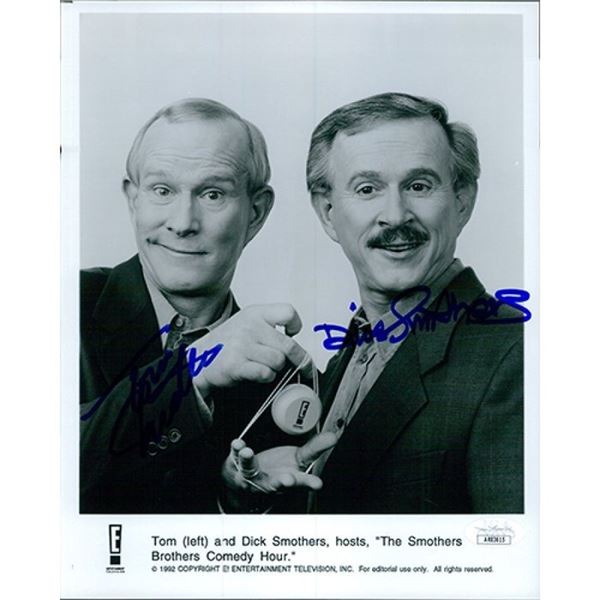 Smothers Brothers Tom And Dick Signed Photo JSA Authenticated