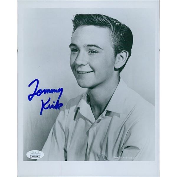 Old Yeller Tommy Kirk Signed Photo JSA Authenticated