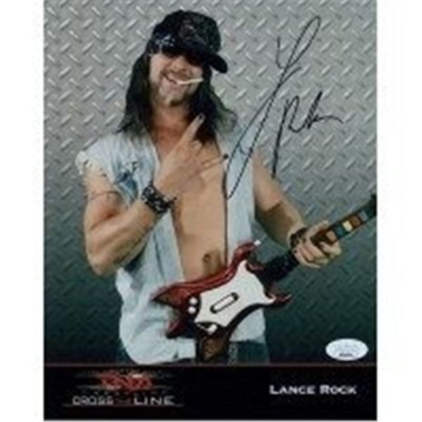 TNA Lance Rock Signed Photo