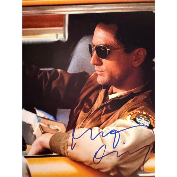Taxi Driver Robert De Niro signed movie photo