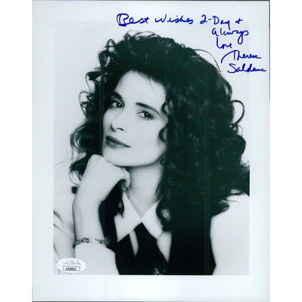 Raging Bull Theresa Saldana Actress Signed Photo JSA Authenticated
