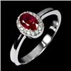 Image 2 : Natural Pigeon Blood Red Ruby Ring