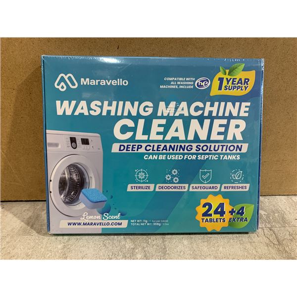 Maravello 1 Year Supply Washing Machine Cleaner