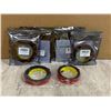 Image 1 : Lot Of 4 3M Tape Rolls - 2 16FT x 94in & 2 23ft - 15mm