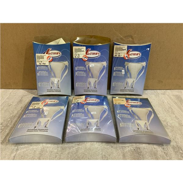Lot Of 5 Lowry 1015L Large Pelvic Protectors