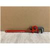 Image 1 : Heavy Duty 24" Red Pipe Wrench