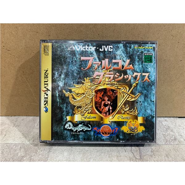 Falcom Classics - Japanese Import For The Sega Saturn - Includes Disc 2