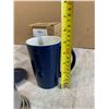 Image 5 : Tossow Ceramic Tea Mug With An Infuser & A Dark Blue Lid