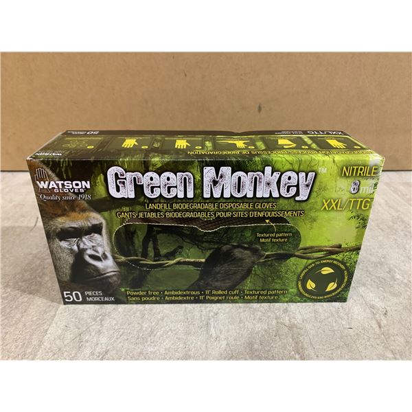 Green Monkey Waston Gloves Nitrile 8 mil - XXL