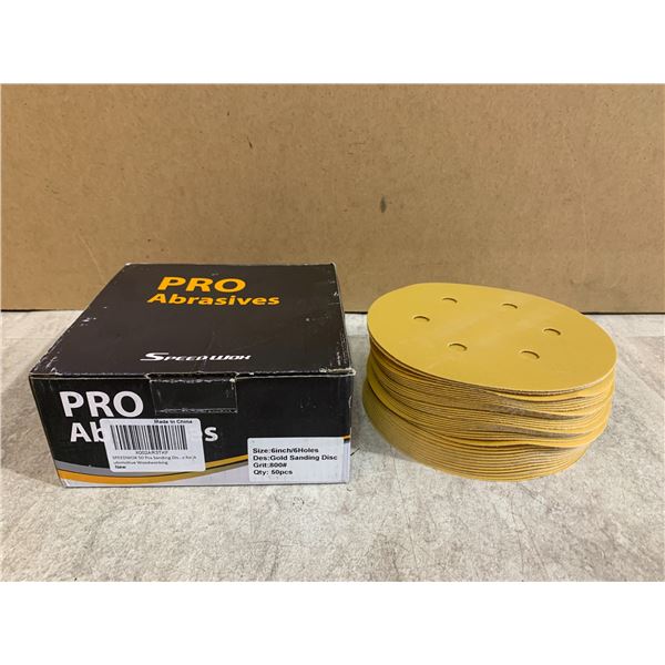 Speedwox Pro Abrasives 800 Grit Sanding Discs 6"