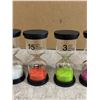 Image 3 : 6 Pack - Sand Hourglass Timer Set
