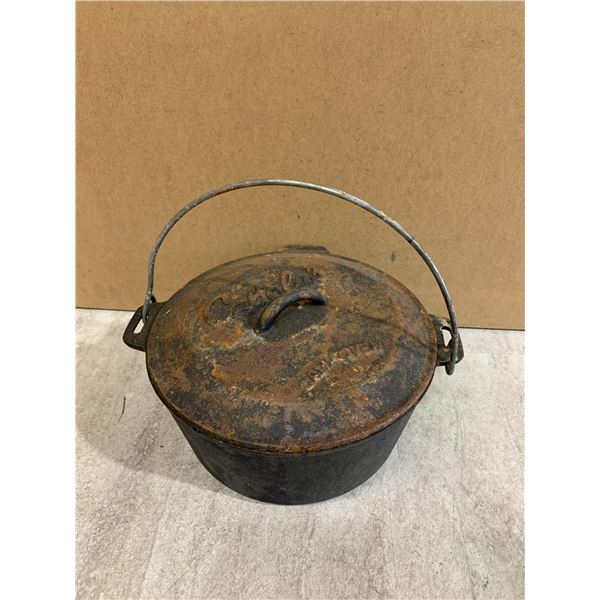 Vintage Cabela's Cast Iron Dutch Oven
