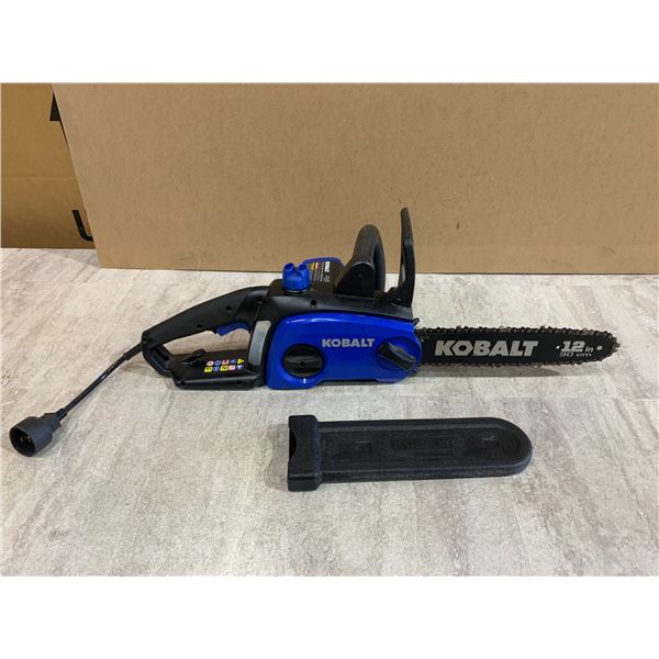 Kobalt Corded Electric Chainsaw - 12A - 16"