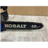 Image 3 : Kobalt Corded Electric Chainsaw - 12A - 16"