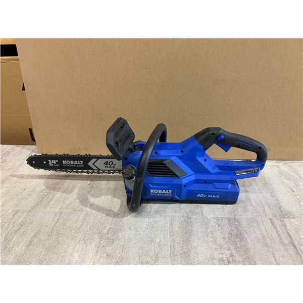Kobalt 40V - 14" Cordless Electric Chainsaw