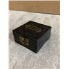 Image 5 : Vintage Style Reproduction Maritime Brass Compass - Built Into Wooden Box