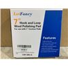 Image 3 : 2 Pack - LotFancy 7" Hook & Loop Wool Polishing Pads