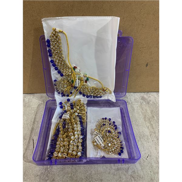 Aheli Indian Wedding Heavy Bridal Traditional Jewellery Set