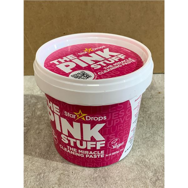 The Pink Stuff - The Miracle Cleaning Paste - Lid Has Crack.. Still Soft. - 850g