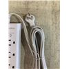 Image 4 : Addtam Surge Protector Power Strip - 6 AC Outlets - 4 USB Charging Ports