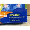 Image 2 : Jambo 24ft Double Slide Slip Splash & Slide - Include 4 Anchors & 2 Repair Patches