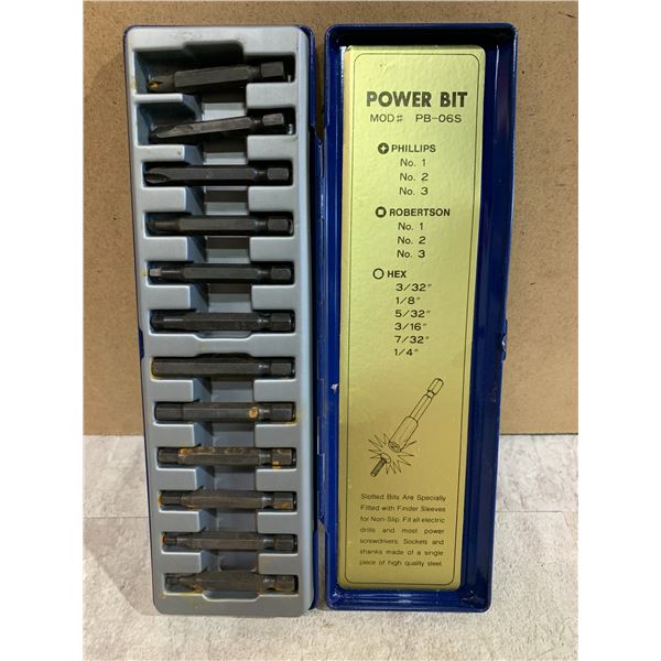 Tuff Hand Tools Power Bit Set