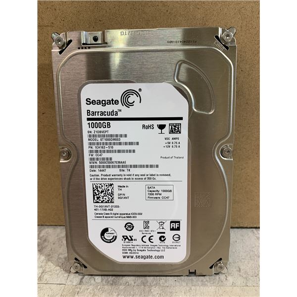 Seagate Barracuda 1TB Computer Hard Drive