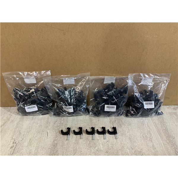 Lot Of 4 Bags Of Plumbing Half Clamps - 3/4in