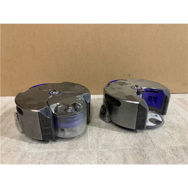 Dyson 360 Eye Robot Vacuums - 1 Missing Collector