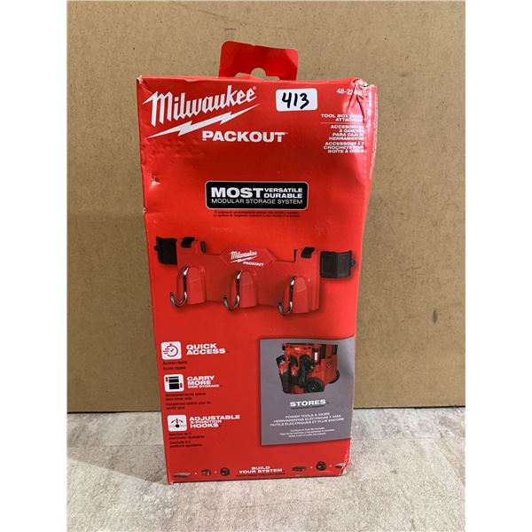 Milwaukee PACKOUT 3 Hook Tool Box Attachment