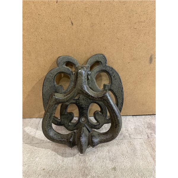 Vintage Ornate Cast Iron Door Knocker