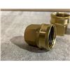 Image 4 : Hooshing 3 PCS Brass Garden Hose Adapter