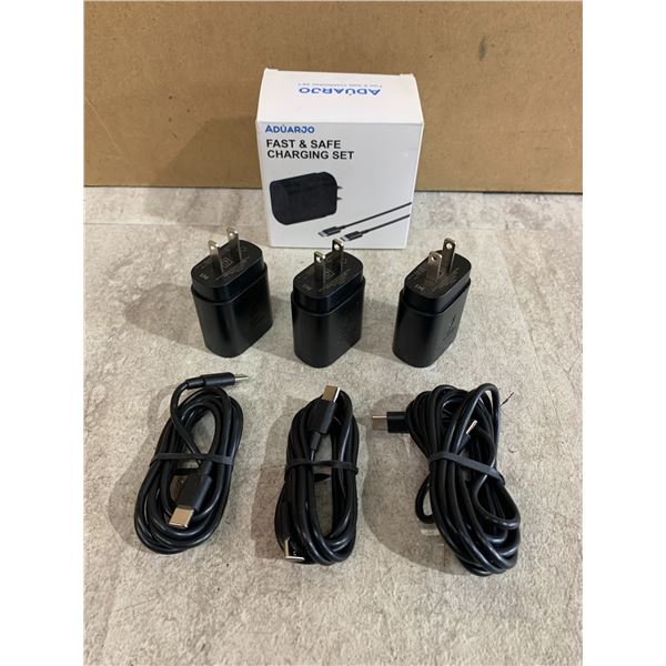 Aduarjo Fast & Safe Charging Set
