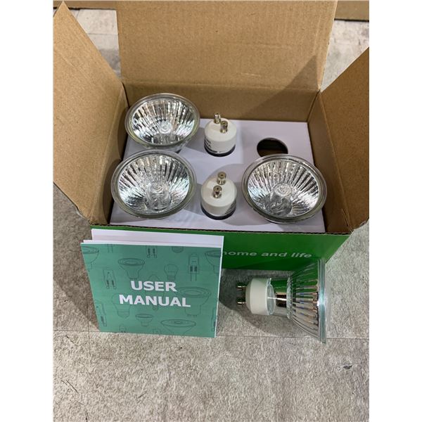 6 Pack - GU10 Light Bulbs