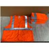 Image 1 : Lot Of 10 Orange High Vis Jackets