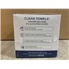 Image 3 : 50 PCS - Clean Towels - Compostable Face Towels To Dry & Cleanse Skin