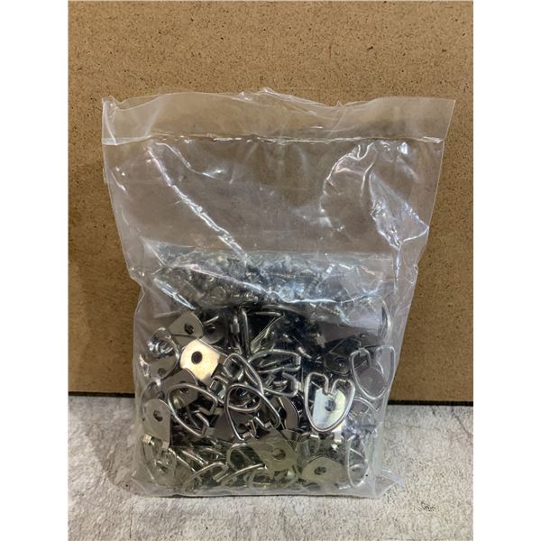 100 Pack D Ring Picture Hangers