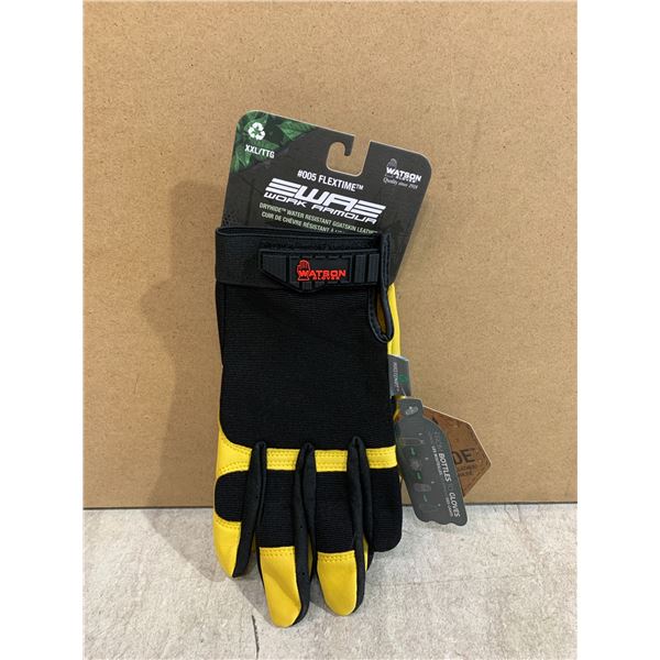 Watson Gloves - #005 Flextime - EWAE Work Armour Dryhide Water Resistant Goatskin Leather Gloves