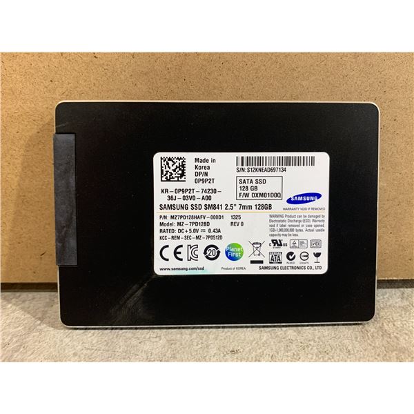 Samsung SSD SM841 2.5in 7mm - 128GB
