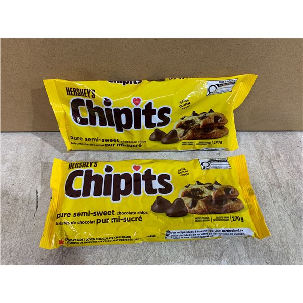 Lot Of 2 Packs Of Hersheys Chipits Chocolate Chips