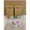 Image 1 : Lot Of 2 USB Smart Voice Lights - Pink