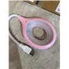 Image 2 : Lot Of 2 USB Smart Voice Lights - Pink