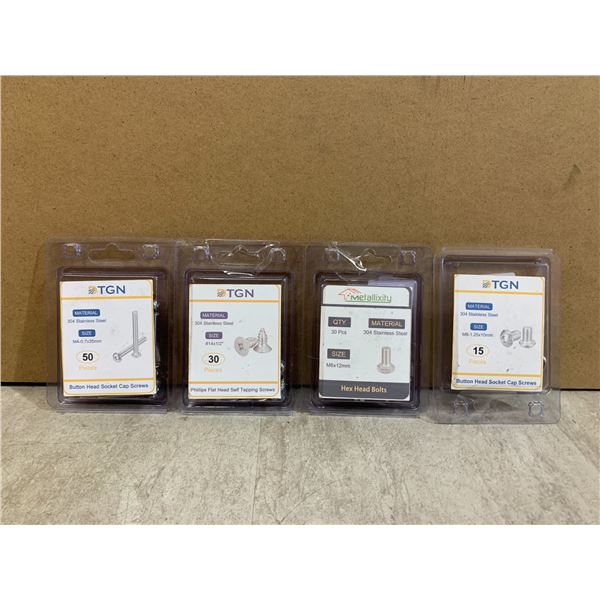 Assortment Of TGN Screws & Bolts