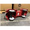 Image 7 : Vintage Metal Fire Engine Ride On Toy - Hook And Ladder