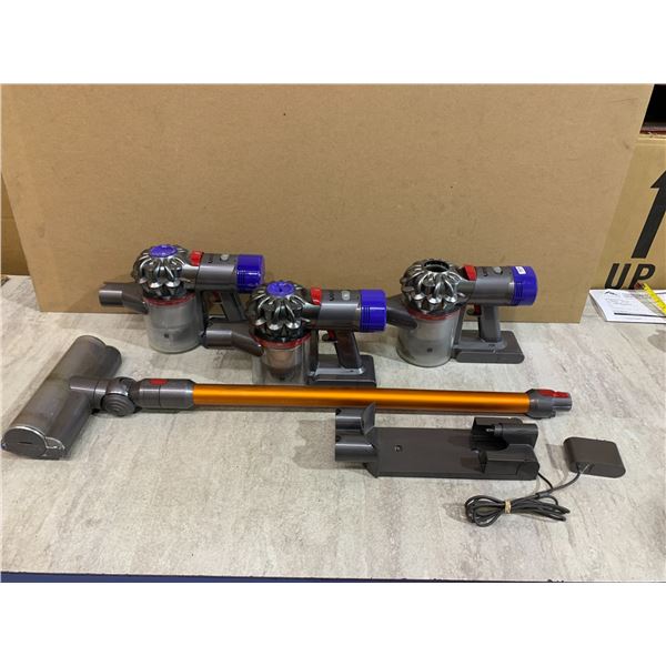Lot Of 3 Dysons - Including 1 Charger & An Attachment
