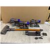 Image 1 : Lot Of 3 Dysons - Including 1 Charger & An Attachment