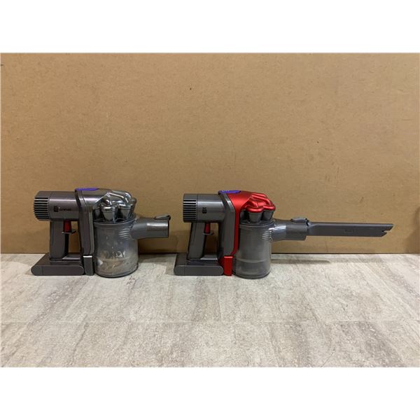 Lot of 2 Dyson Vacuums - DC35 / DC45 Animal - Both Turn On